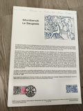 Feuillet philatélique Montbenoît Le Saugeais 2,50 F France Poste illustration