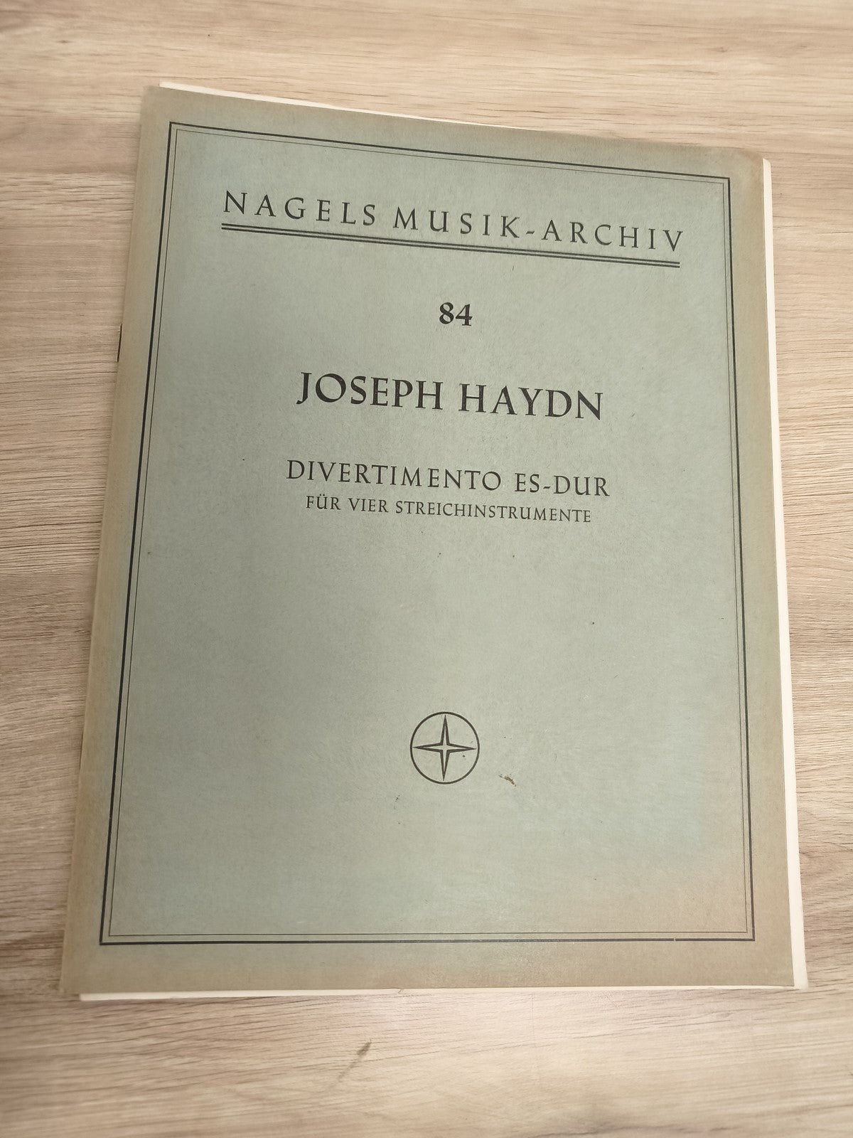 Ancien recueil partitions Haydn violon piano Nagels Musik-Archiv vintage