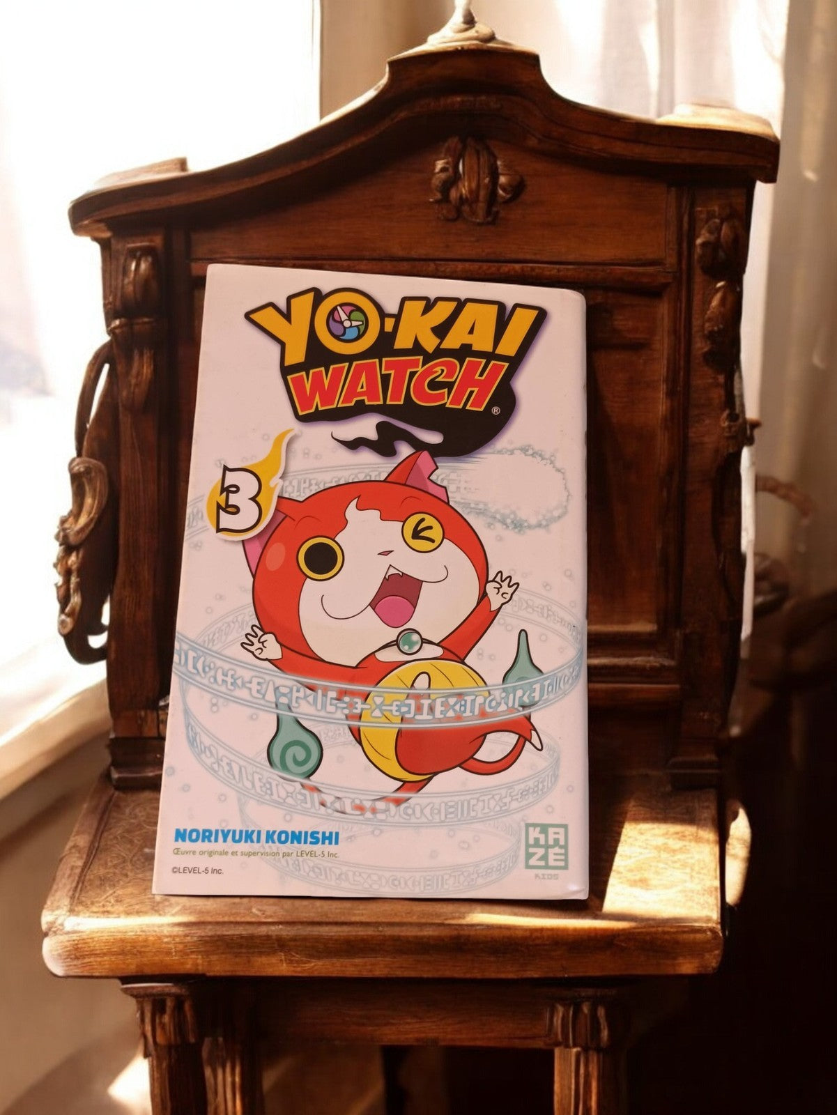 Yo-kai Watch Tome 3 Manga d'occasion | Livre jeunesse japonais, couverture color