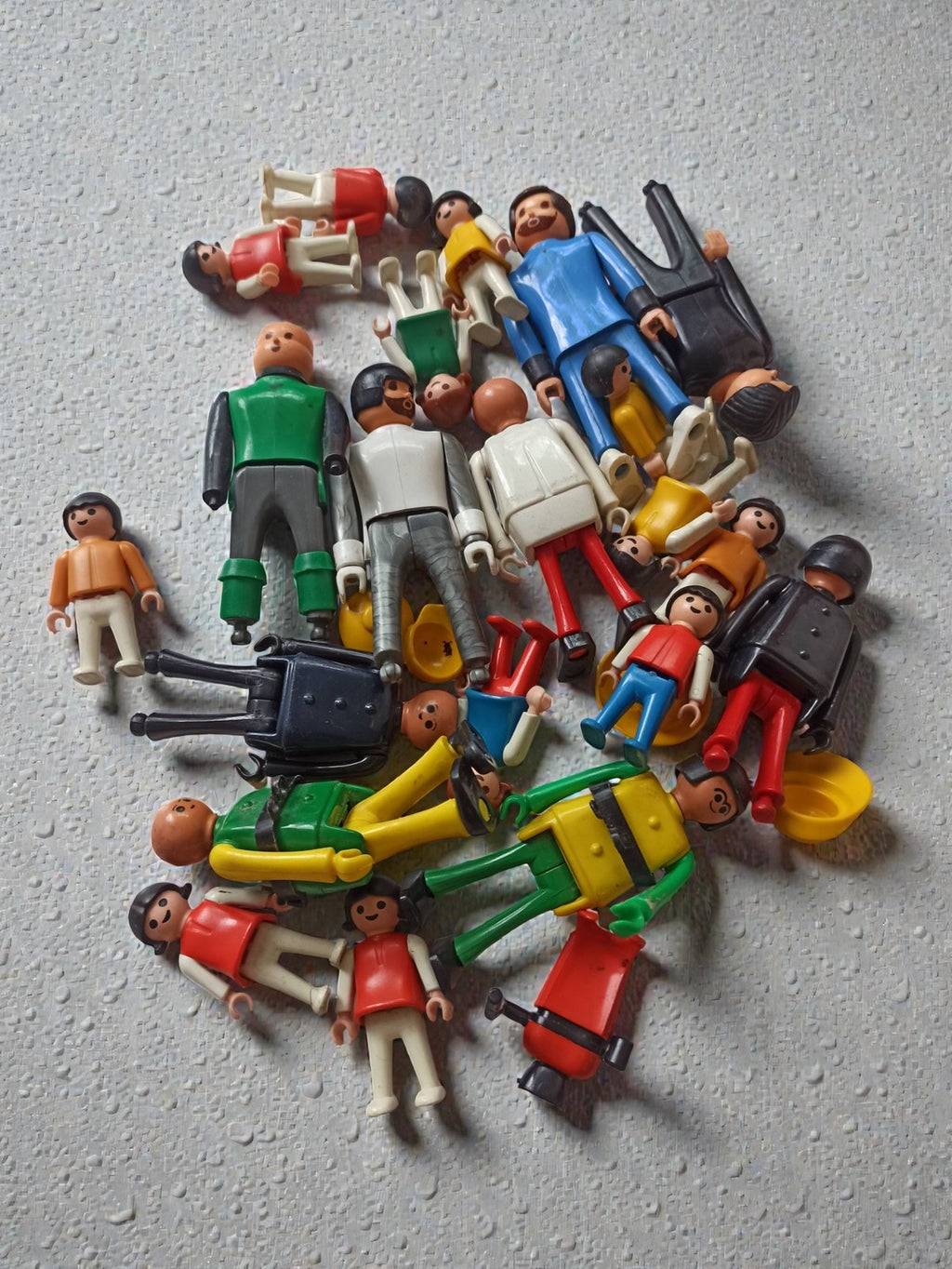 Lot Playmobil Playbig personnages en vrac, figurines mixte, marque Playmobil