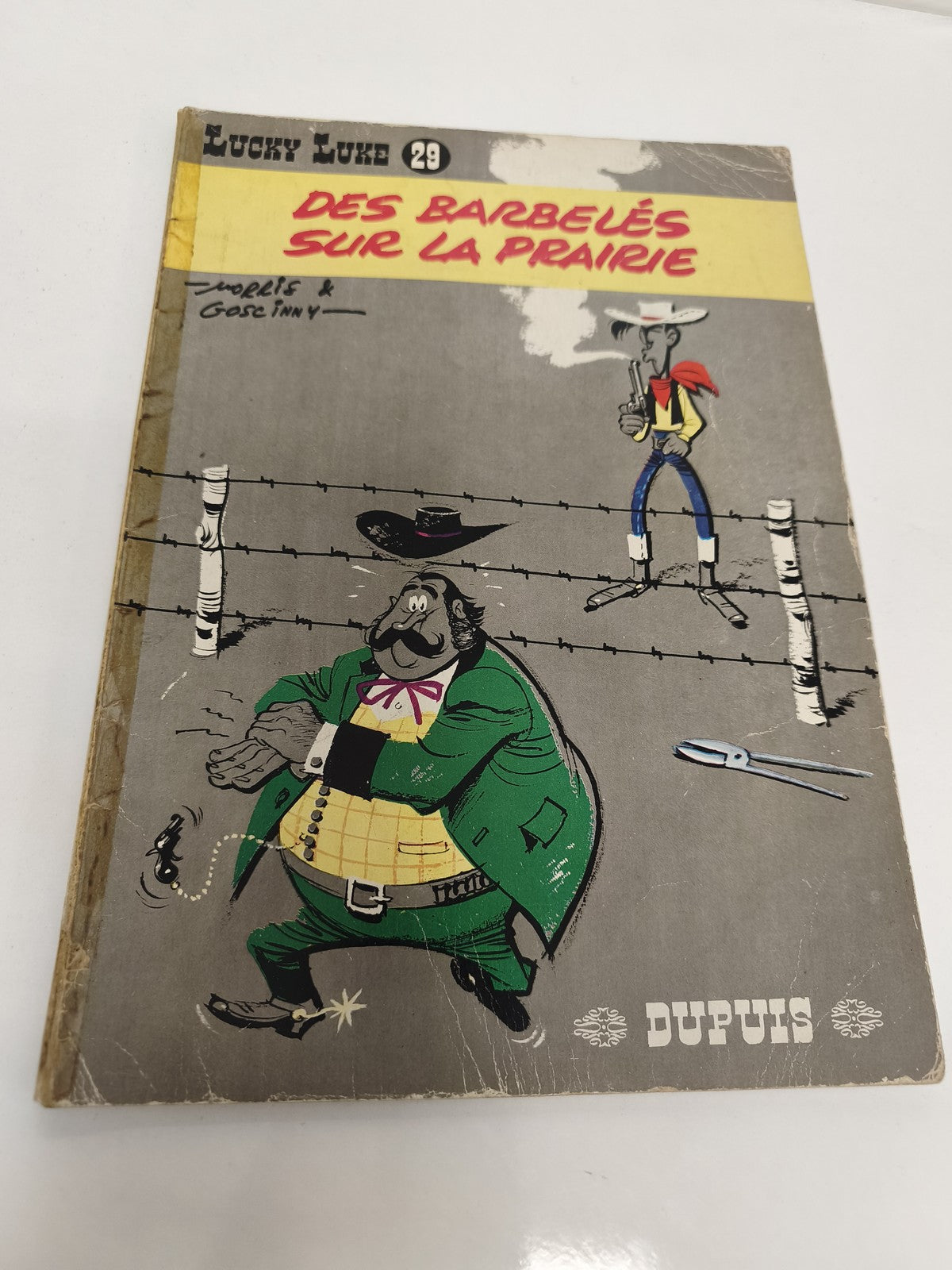 Lucky Luke 20e Barbelés 1977 BD vintage ancien album français collection rétro