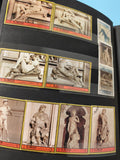Lot anciens timbres oblitérés Ajman sculptures Michel-Ange collection philatélie