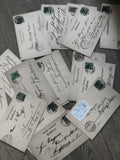 Lot de cartes postales anciennes Allemagne, oblitérées, philatélie, XIXe-XXe