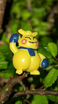 Figurine Pokémon Makuhita PVC jaune bleu R/LW 2005 2006 jouet décor