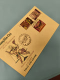 Ancienne enveloppe FDC Vietnam 1967 avec timbres illustrés ? Premier Jour