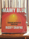 Vinyle 45T Ricky Shayne Mamy Blue vintage pochette état usé disque ancien