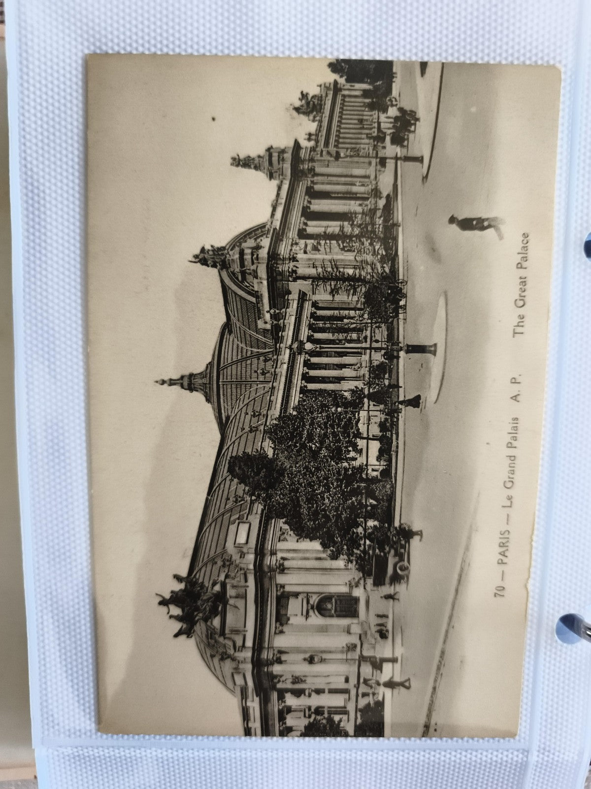 CPA photo Paris Grand Palais architecture A.P. carte postale ancienne