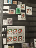 Timbres Turquie Cumhuriyeti lot thématique, blocs, oblitérés, postaux