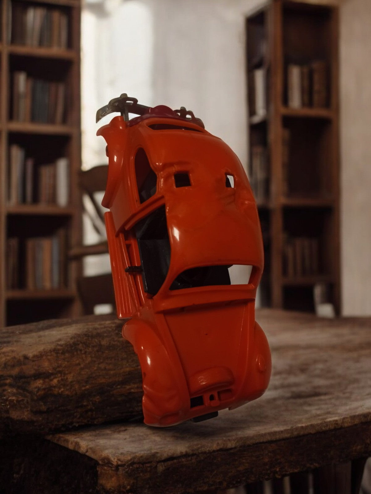 Carrosserie voiture jouet Kenner 1972 orange vintage rétro ancien