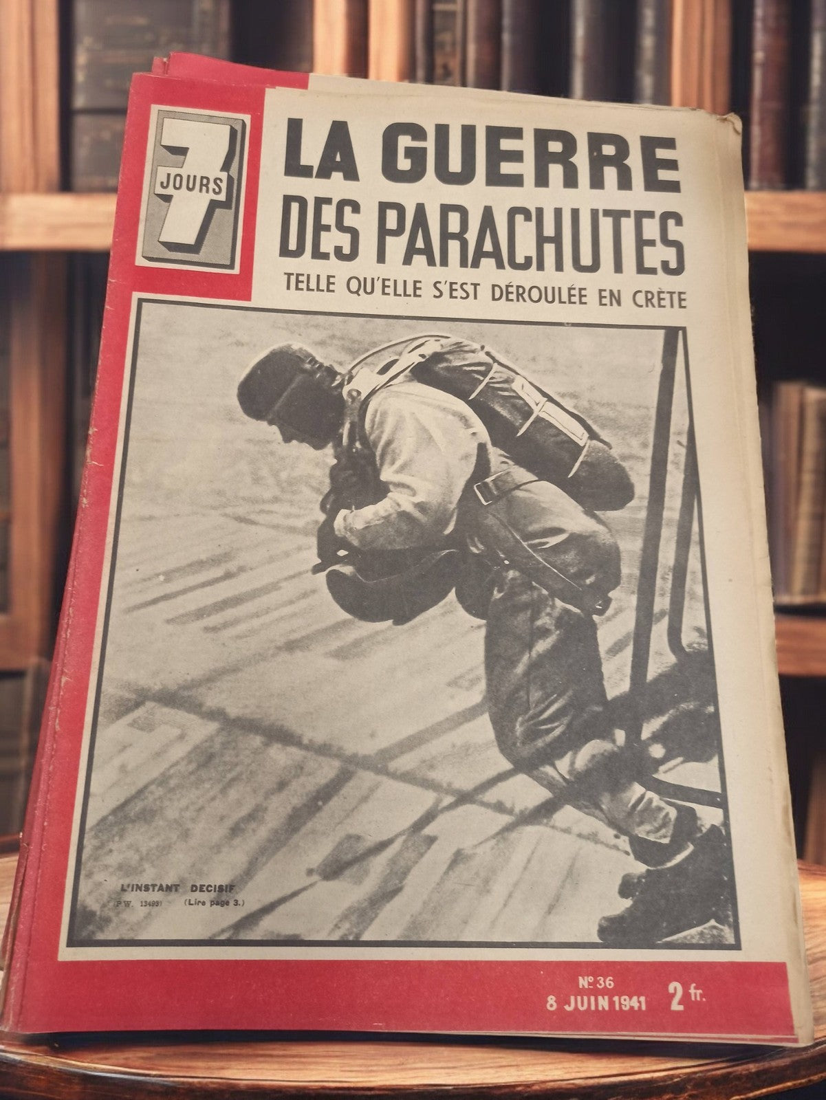 Magazine 7 Jours n°36 8 juin 1941 ancien journal guerre parachutistes rétro