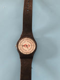 Montre publicitaire ancienne rétro vintage pour collectionneur objet publicitair