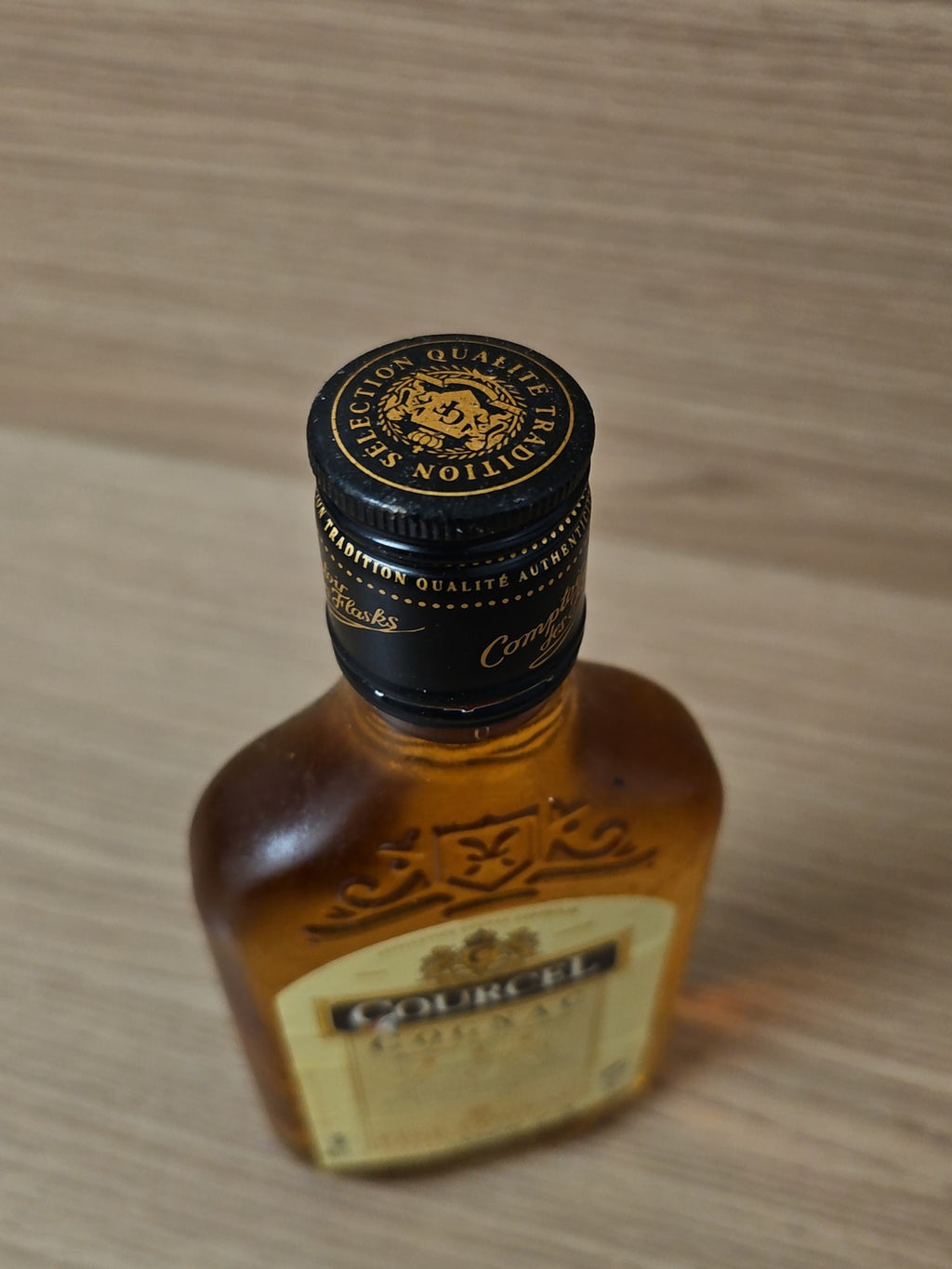 Flasque Courcel Cognac 20cl bouteille mini format 20 cl spiritueux France