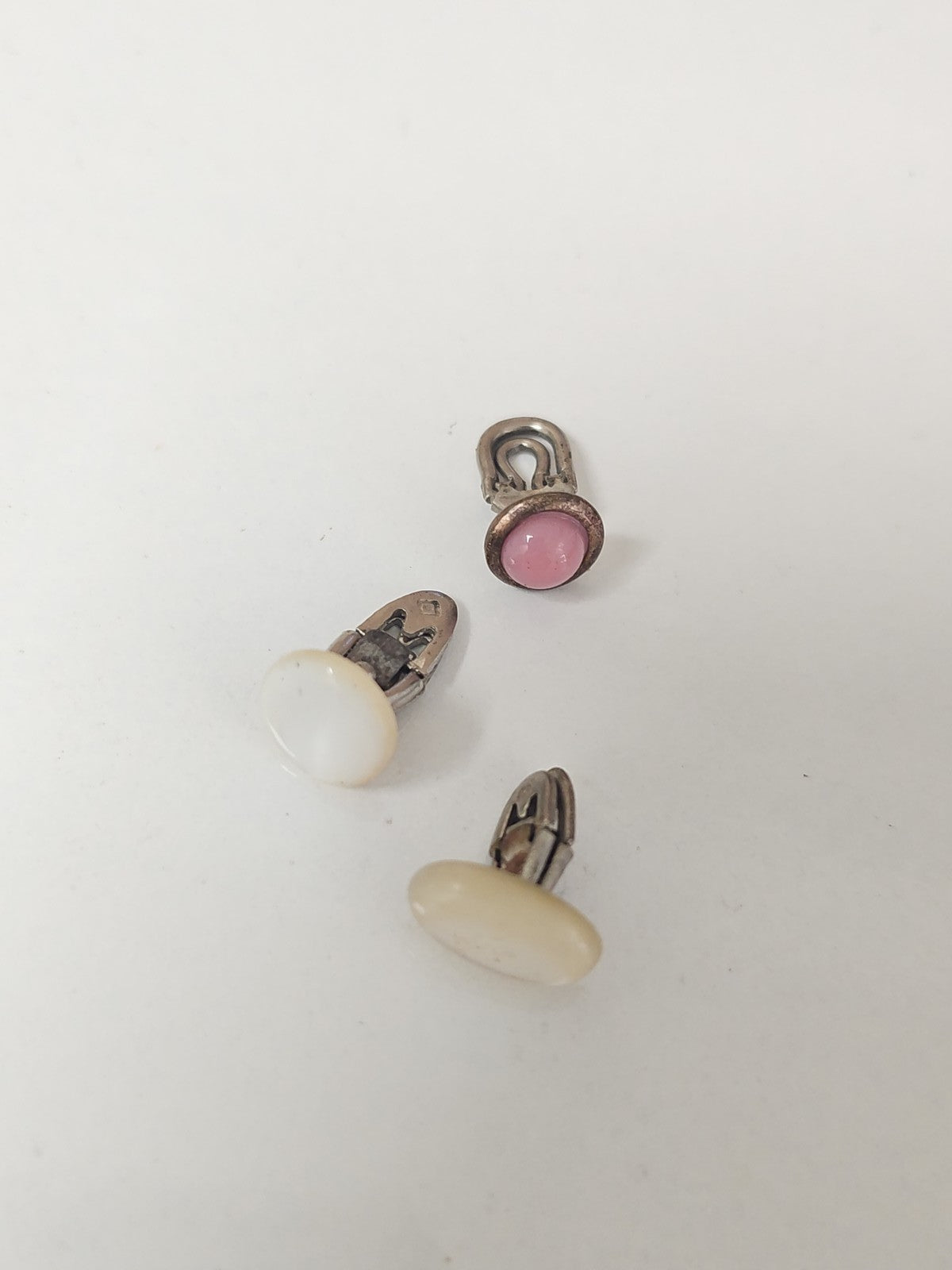 Lot ancien boutons de manchette vintage rétro collection accessoires élégance ho