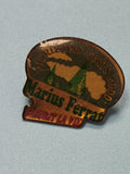 Vintage pin's Marius Ferrat Horizons Verts 2000, badge collection, nature