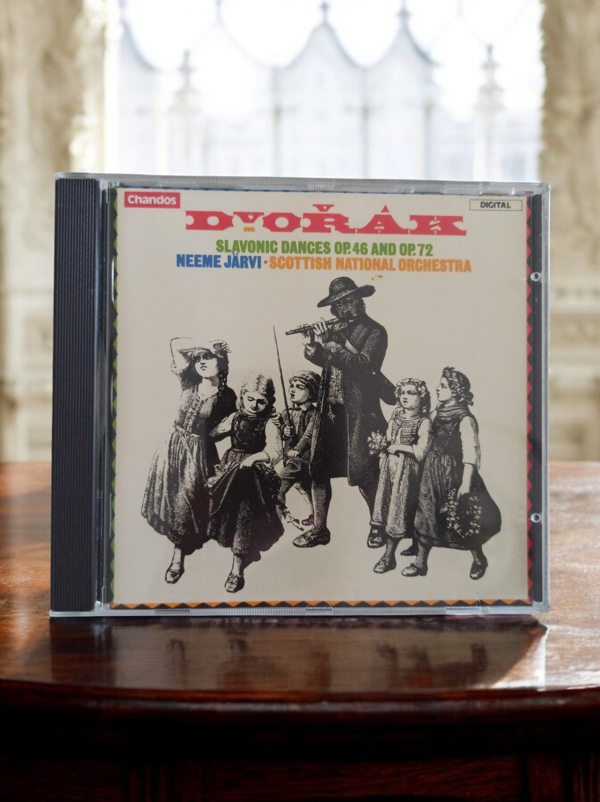 CD Dvorak Slavonic Dances Chandos Neeme Jarvi Scottish National Orchestra