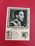 Carte premier jour Pierre Brossolette 1957 Héros Résistance philatélie Paris