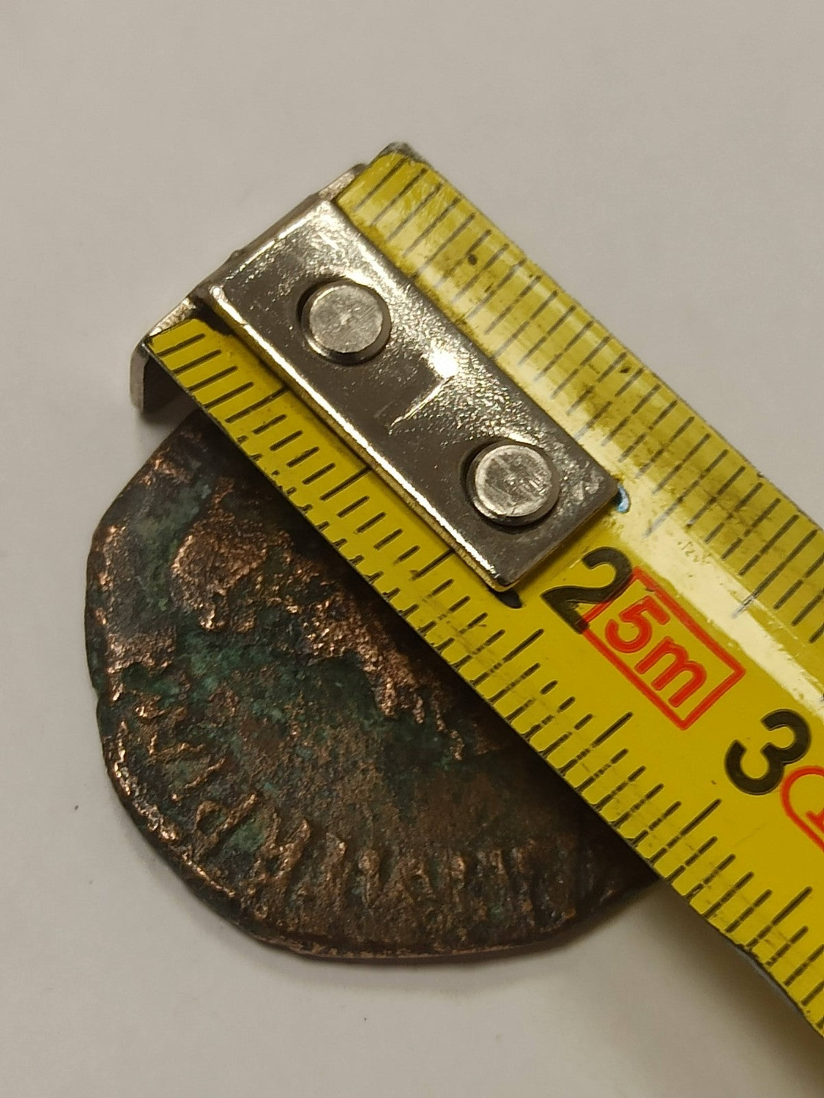 Pièce ancienne romaine en bronze cuivre vintage, monnaie de collection rétro