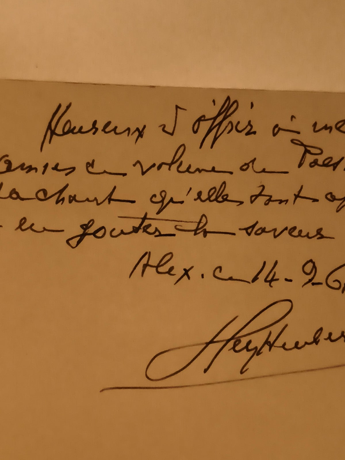 Livre ancien Impressions et souvenirs tapuscrit poésie vintage