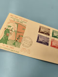 Ancienne enveloppe FDC Vietnam 1965 timbres enseignement supérieur illustrée