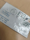 Enveloppe philatélie paquebot FRANCE 1962 cachet New York timbre USA