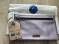 Pochette avant Cabaia mauve, neuve, 24 cm, accessoire sac, front pocket