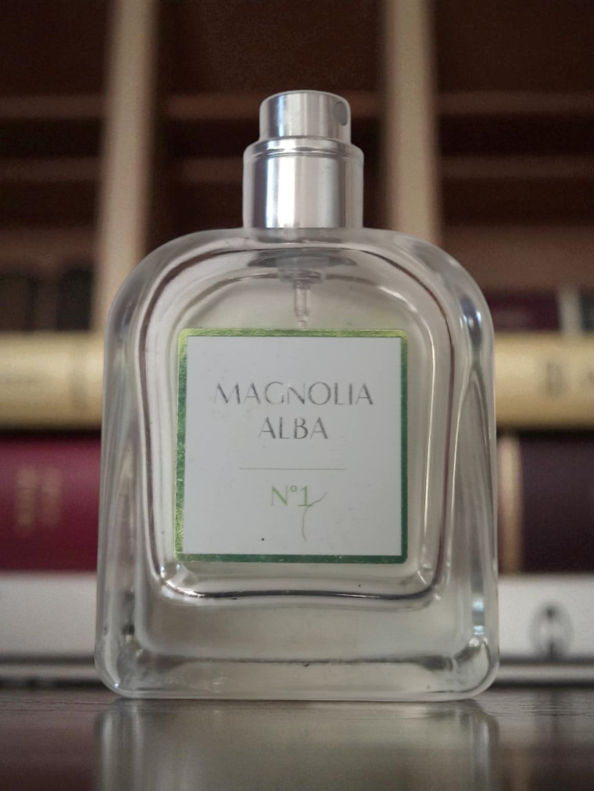Mini flacon parfum vide MAGNOLIA ALBA N°1 vintage ancien vaporisateur rare