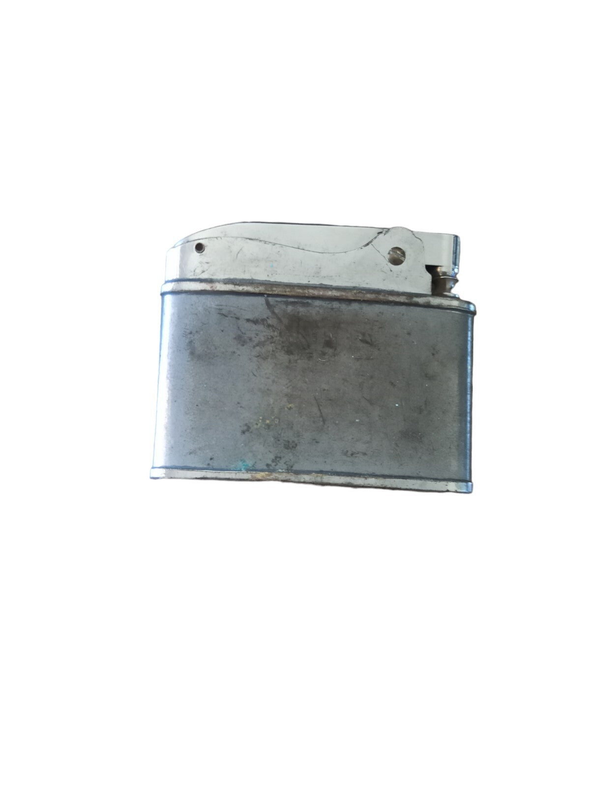 Briquet vintage Roland métal argenté N.Y.K Line rétro années 50/60