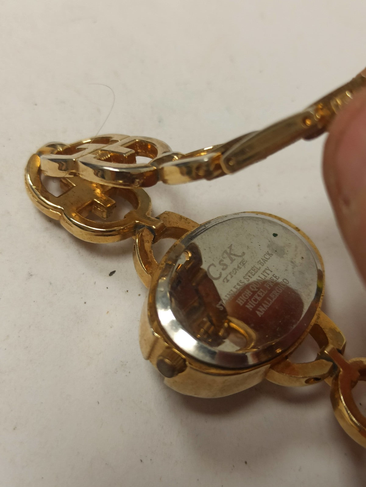 Montre femme rétro CSK Time ancienne, montre-bracelet vintage collection CSK