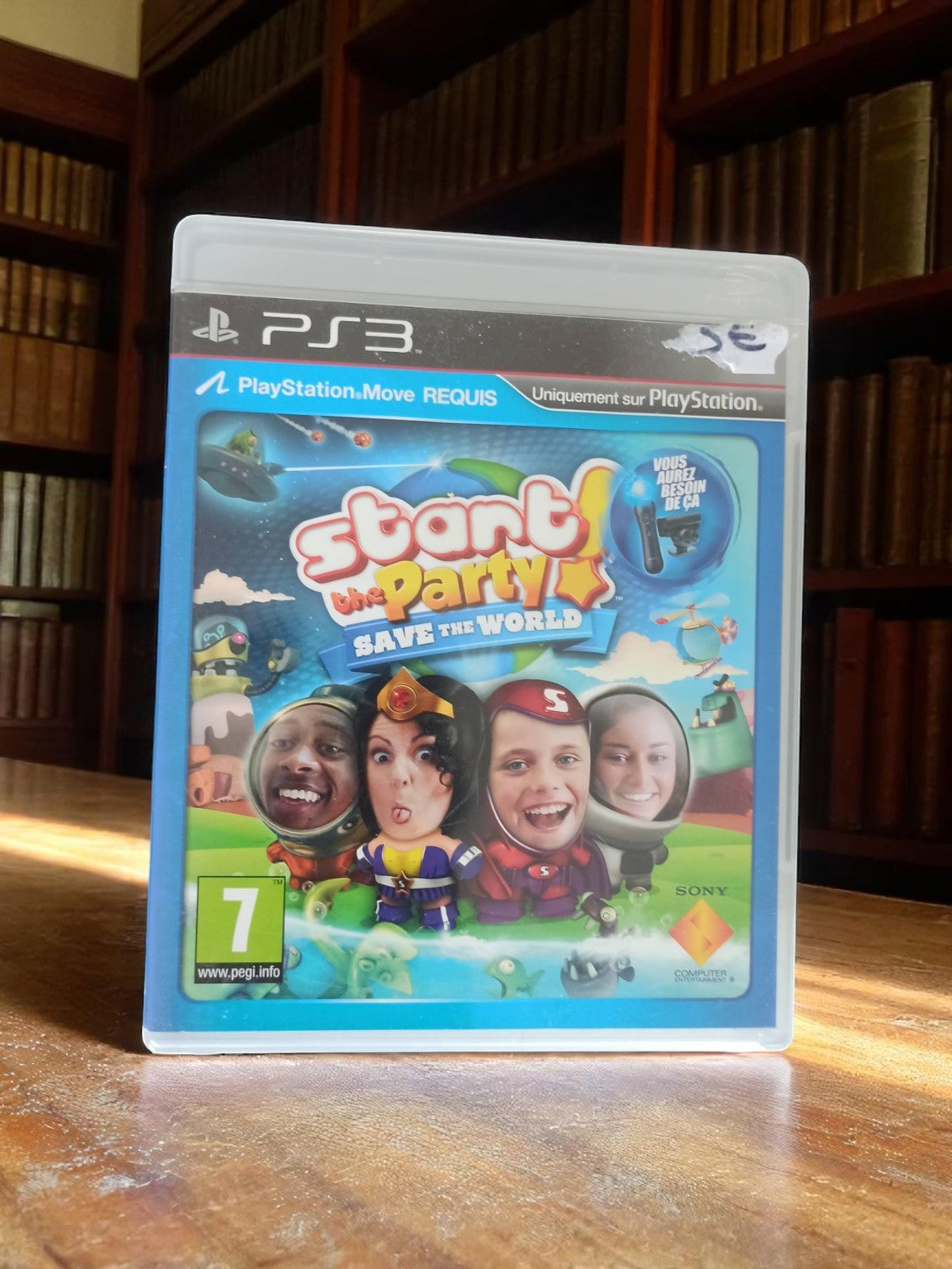Jeu PS3 Start the Party Save the World complet Sony vintage PlayStation Move