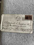 Lettre ancienne 1893 USA timbre 5 cents cachet Rochester philatélie