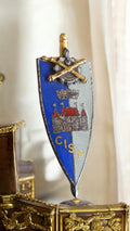 Insigne Service du Matériel CISM militaire émaillé blason ancien rare