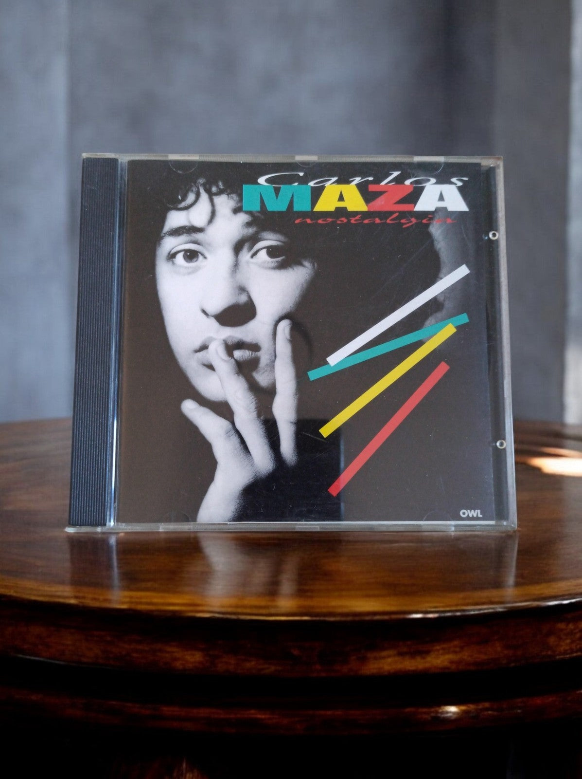 CD Carlos Maza Nostalgia OWL latino jazz vintage visuel années 80