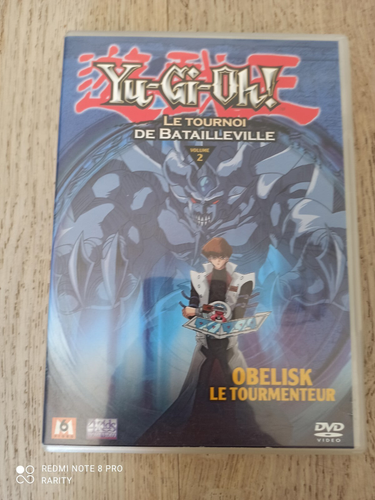 DVD Yu-Gi-Oh! Batailleville Vol 2 Obelisk le Tourmenteur VF rare animé