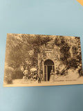 Ancienne carte postale animée Vals les Bains Source Dominique vintage