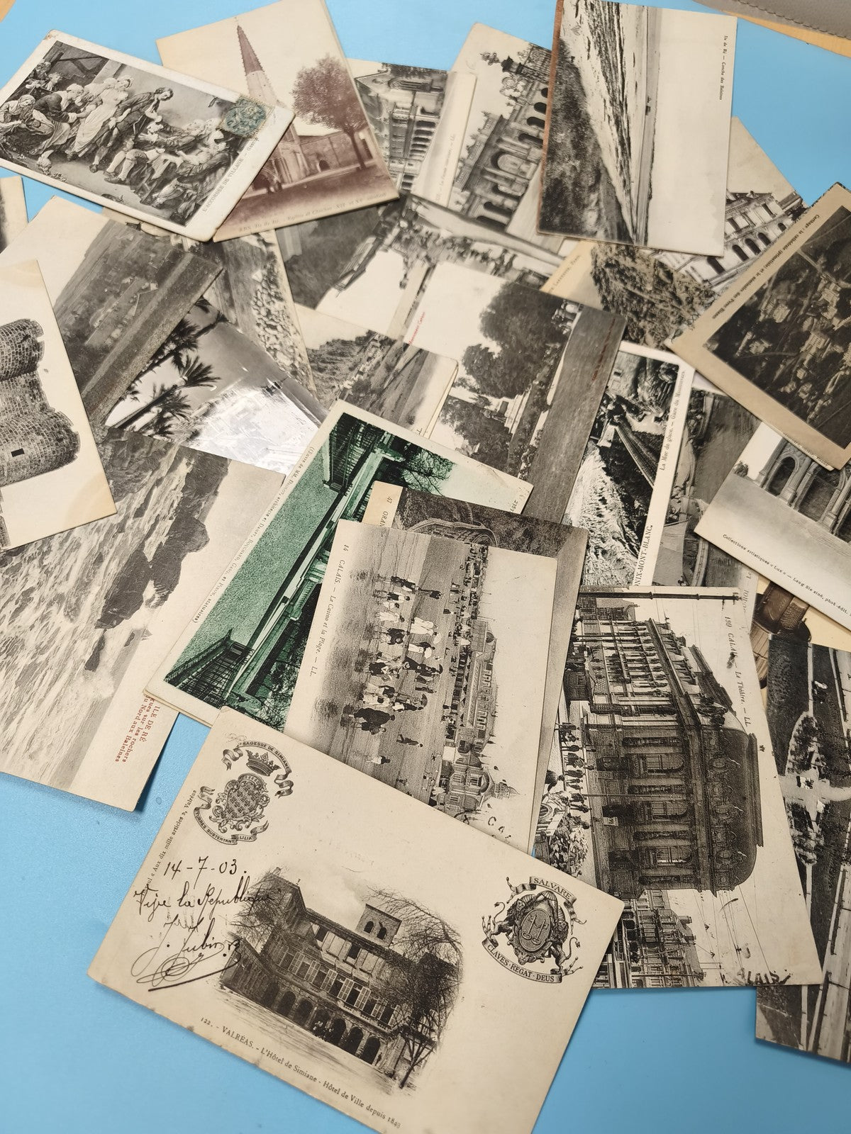 Lot cartes postales anciennes CPA divers lieux, paysages et monuments (Ref 2)