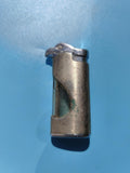 Ancien briquet publicitaire métal argenté, en l'état, non testé, vintage