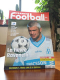 Magazine France Football 1997 OM Ravanelli Vintage Marseille Adidas
