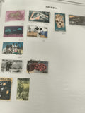 Timbres Nigeria lot thématique faune flore science oblitérés philatélie