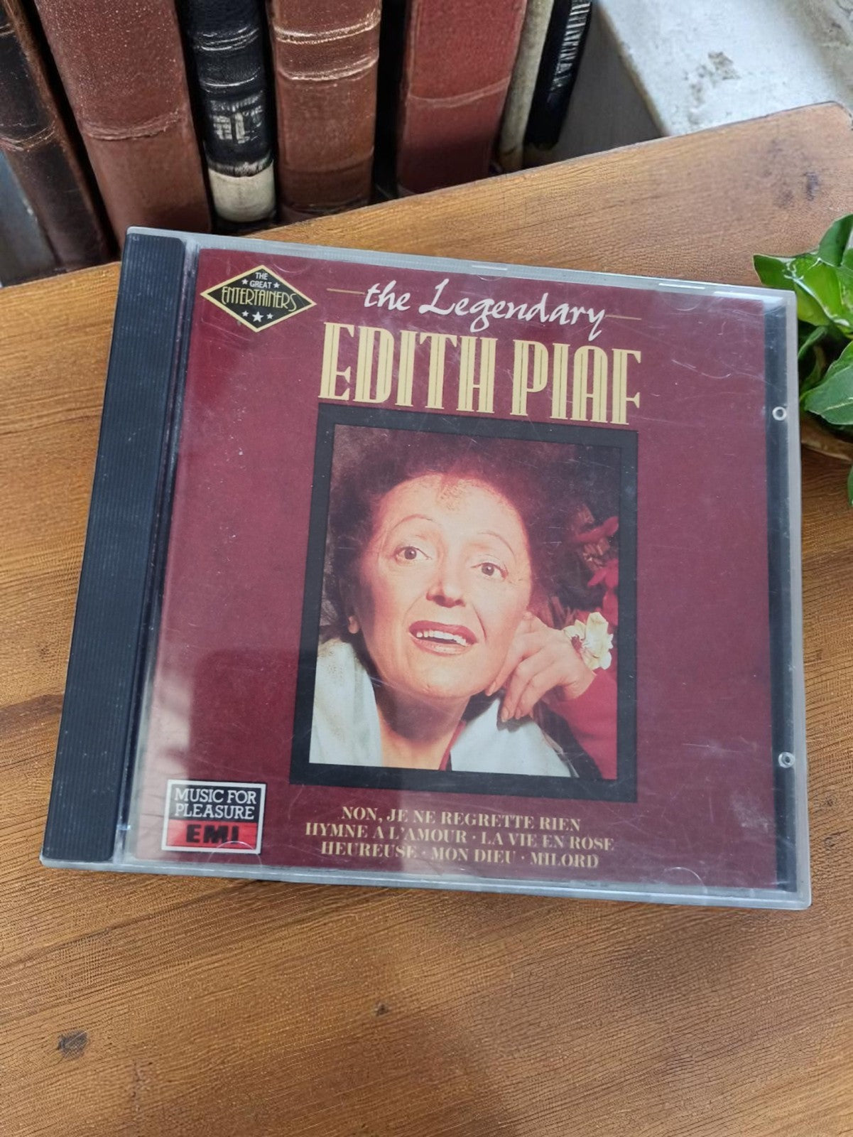 CD Edith Piaf The Legendary vintage EMI Music For Pleasure