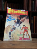 Magazine Tintin vintage cinéma The Goonies couverture Garfield rare