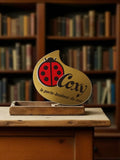 Autocollant publicitaire ancien Coxy coccinelle vintage rétro déco cuir
