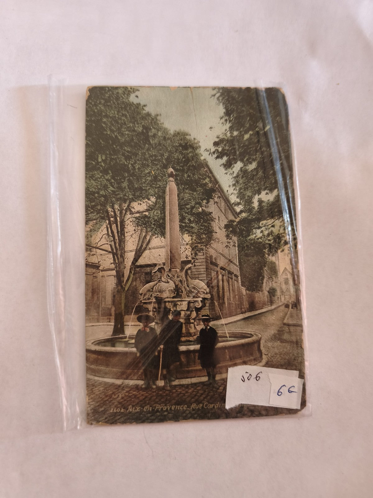 Carte postale ancienne vintage Aix-en-Provence, rétro collection France