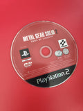 CD jeu Metal Gear Solid 2 pour PlayStation 2 PS2, disque seul, original Sony