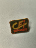 Pin's vintage CFI Tapis de Bain logo publicitaire ancien collection
