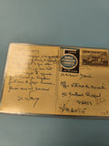 Carte postale philatélie timbre USA 1959 World Petroleum Congress