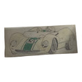 Dessin original voiture Scalextric Dinky Toys calque plan conception 10 cm