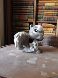 Figurine Petshop LPS vintage écureuil gris rétro jouet animal