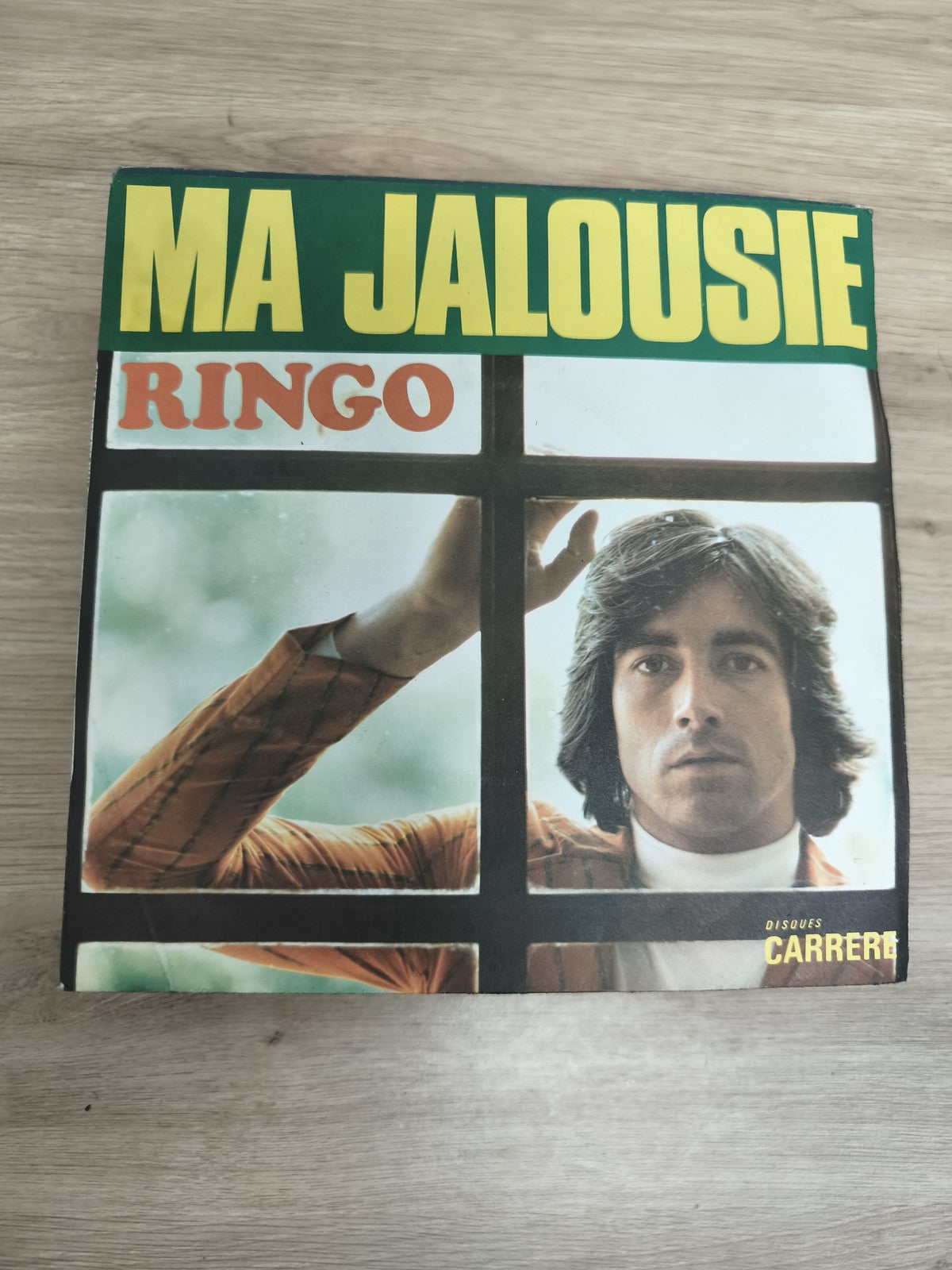 Vinyle 45 tours Ringo Ma Jalousie Disques Carrere pochette couleur (Ref 5)