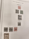 Timbres Inde Hyderabad anciens, États princiers, lot philatélie