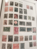 Timbres anciens Argentine oblitérés lot varié philatélie vintage